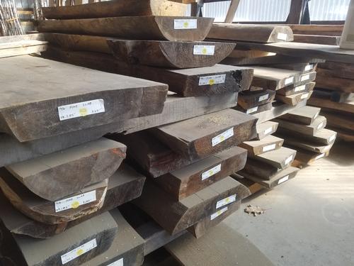 4 in thick Pine slabs